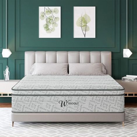 Matelas 140x200 cm Premium - Épaisseur 26 cm - YIDATONG - Hybride Mousse & Ressorts Ensachés -Ergonomique - Certifié Oeko-Tex (1/5)