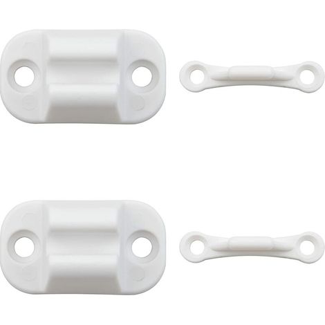 2x Door Block for Caravan and Motorhome, T Shape Door Stop Retainer Kit for Motorhomes Camping Car Motorhome Trailer Caravan Nylon Plastic Hook Support Accessories (1/5)