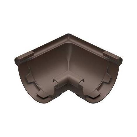 ANGLE UNIQUE POUR GOUTTIÈRE Dimensions : Marron