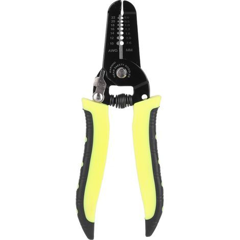 Portable and professional multi-function wire stripper, robust crimping tool for cables, ideal for plumbers and repairmen. (1/5)