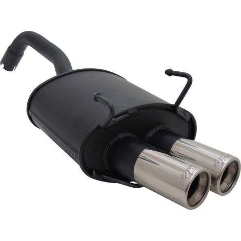 Silencieux Echappement Fiat Panda 03-12 - 2x76mm-13725714