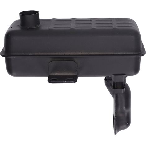 YDuupxe Generator-Schalldämpfer, Auspuffteile-Set aus Aluminiumlegierung für luftgekühlte Generatoren 186F und 188F, einfache Montage für Mikro-Motorhacken