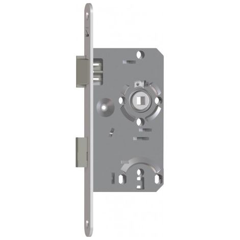 Serrure à mortaiser 55/78/WC/ DR/18 rd NiSi/N/KK/FS (1/4)