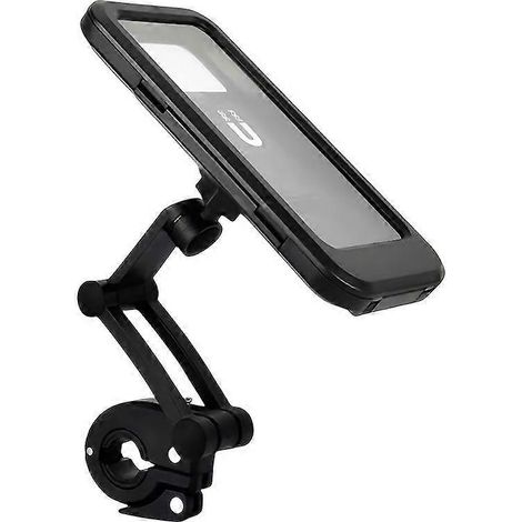 Support de téléphone magnétique rétractable pour moto, vélo et vélo électrique, support de navigation en ABS résistant à la pluie avec fenêtre tactile (1/5)