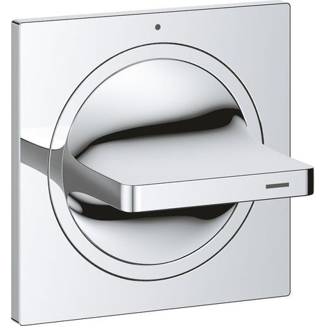 UP-Ventil Oberbau Allure 193341 ohne UP-Einbaukörper Hebelgriff chrom (1/5)