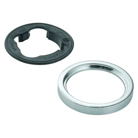GROHE Florón 48603, redondo, para grifos de lavabo sin vaciador automático, 48603000