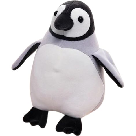 U-förmiges, verformbares Nackenkissen, dekoratives Kissen in Pinguinform, Nackenstützkissen, Stuhlrückenkissen, Kopfstütze, Büro-Ruhematte (1/5)