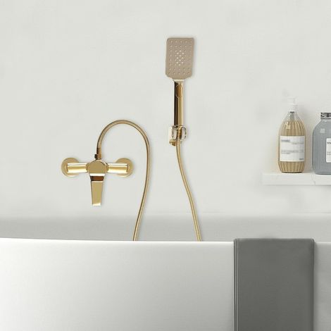 Badewannenarmatur Wannenarmatur Badewanne Armatur Wasserhahn Handbrause Duschset