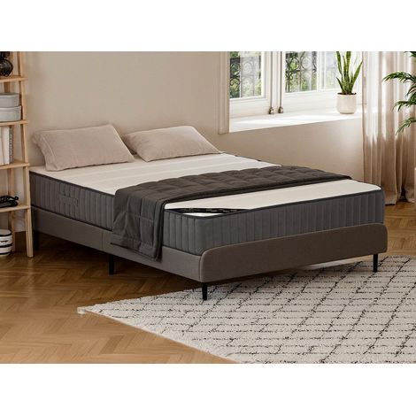 Matelas 200 x 200 cm hybride ressorts ensachés 7 zones et mousse haute résilience ép.26cm - AUDACE de PALACIO (1/4)