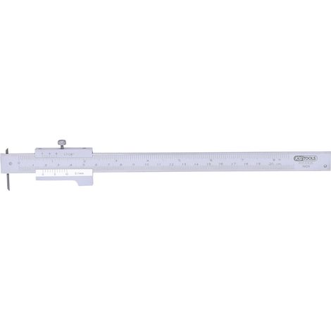 Regla Universal KS Tools 200 mm acero inoxidable (1/3)