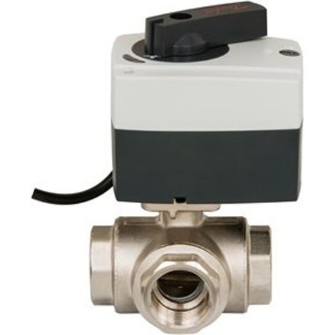 Danfoss Robinet à boisseau sphérique motorisé AMZ113 2 voies, DN 25, 230Vac, 2 points, 082G5420 (1/2)