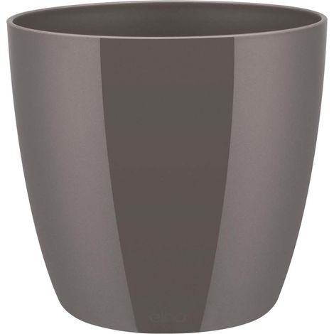VASO BRUSSELS DIAMOND ROUND 30CM OYSTER PEARL ELHO