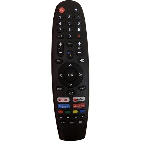 Remote control for Smart Tech TV 24HA20T3 32HA10T3 32HA10V3 43QA20V3 43UA10V3 43UA20T3 50UA10V3 50UA20T3 55QA20V3 (No voice function)