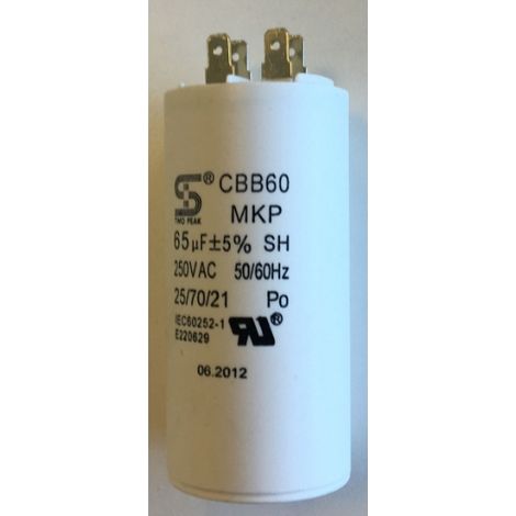 Condensatore 65uF - 250V