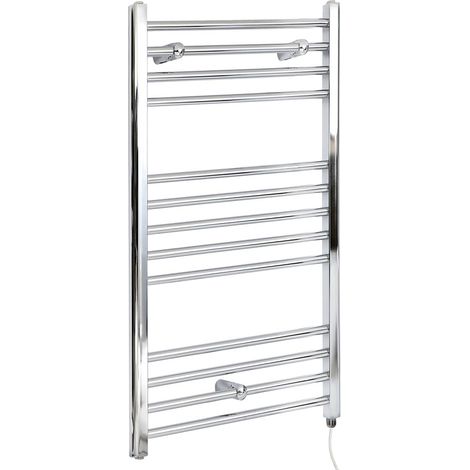 Hudson Reed Kent - Sèche-Serviettes Design Électrique Moderne Plat - Chromé  - 100 cm x 40 cm