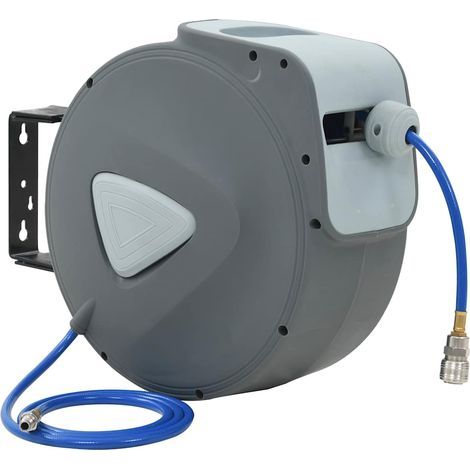Enrouleur automatique de tuyau d'air comprimé 1/4" 30 m (1/5)