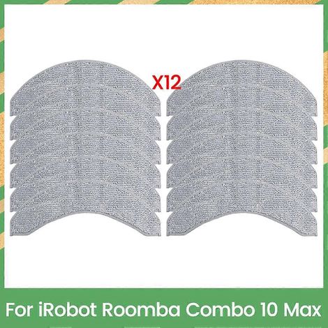 Lingettes de nettoyage pour aspirateur iRobot Roomba Combo 10 Max (lot de 6) - Accessoires de nettoyage efficaces pour la maison (1/5)