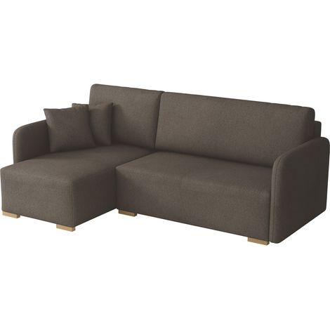 Sofá rinconero Columbus 245, Velo 625, Función de descanso, Almacenaje, 220x140x85cm, 0