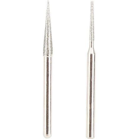 Set di 30 punte diamantate per smerigliatura – grana 150 – per intaglio della giada – kit di punte da trapano