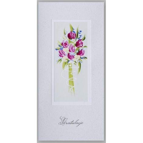 Biglietto di auguri DL G03 - Bouquet