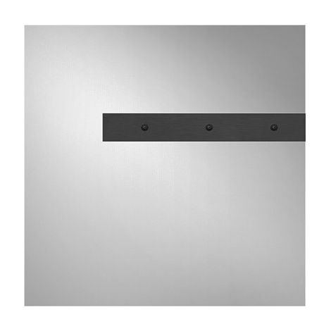 Gessi Binario, módulo de niebla tipo spray 200x200 mm con