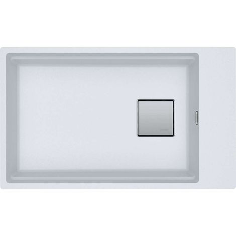 Franke Kubus 2 Pro - Fregadero fragranite KNG PRO 110-62, blanco hielo 125.0747.714 (1/5)