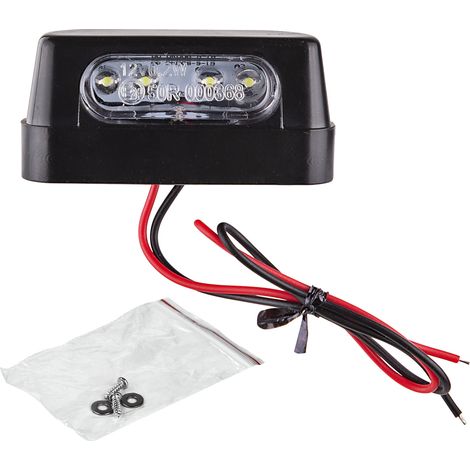 Anhänger Auto PKW LED Kennzeichenbeleuchtung Nummernschildbeleuchtung DKB4 12 Volt (1/4)