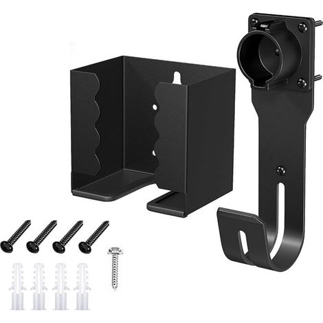 [NEVER USED] EV car charger mounting kit with J-hook for SAE J1772 connector for electric vehicle