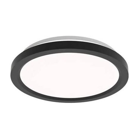 Philips Plafón LED negro diámetro 30 cm diseño moderno