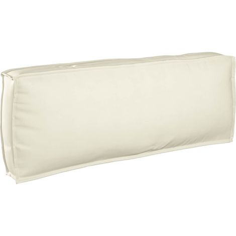 Kissen Creme 120 x 40 x 12 cm Oxford-Stoff (1/5)