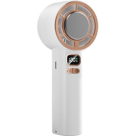 Ventilateur de Main Poche Rechargeable USB avec Écran LED (1/5)