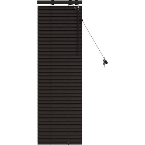 Venetian Blind Dark Brown 40 x 130 cm 35 mm vidaXL (1/5)