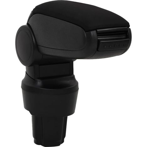 Accoudoir de voiture noir 13x33x(33-49) cm ABS CFW16982 (1/5)