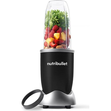 Blender Électrique, Hachoir, tasse de 700ml, Noir, NB904B (1/5)