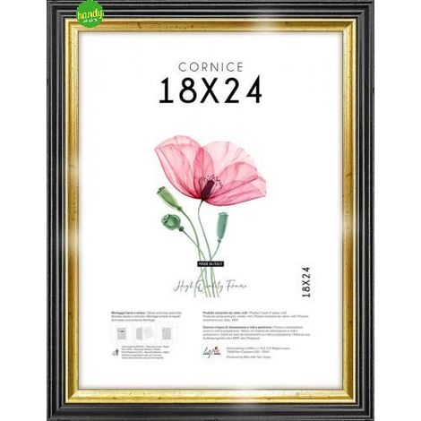 Cornice Lupia Black Gold 18x24cm