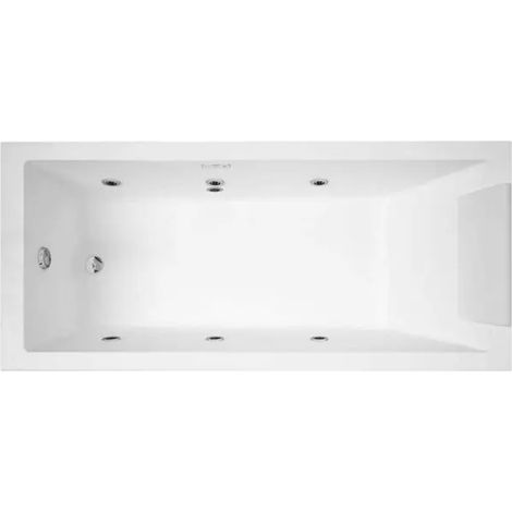 Vasca da bagno idromassaggio 6 jet con telaio e pannelli modello calos 2.0 idro:220-230 v / 50 hzw - 170x70 cm NOVELLINI