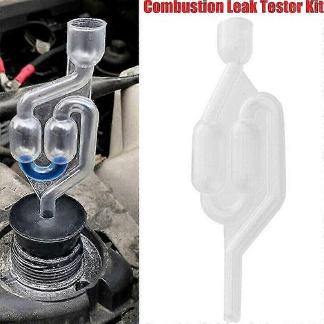 Rilevatore di perdite di gas di scarico e guarnizione della testata per motore automobilistico – Tester di permeabilità in plastica (liquido di prova non incluso)