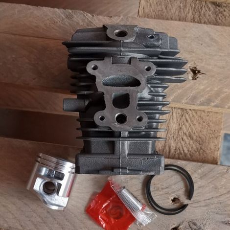 Cylindre MS171 MS181 (38 mm) pour tronçonneuses Stihl MS171 et MS181 - Référence : 1139 020 1201 - Kit piston-cylindre avec joint