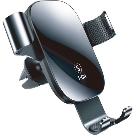 Soporte para Coche para Smartphones con Rotación de 360° - Negro