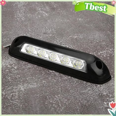Projecteur LED 12V 2.6W, Lampe D'éclairage étanche IP67 avec Lentille Transparente pour Camping-car, Yacht, Bateau, Voiture (1/4)