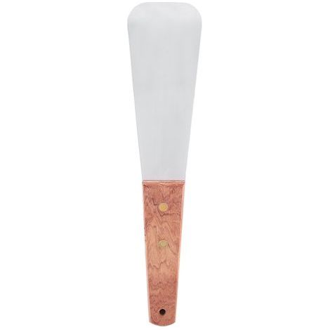 Pelle à Glace en Acier Inoxydable avec Manche en Bois, Pelle à Dessert pour Glace Dure, Robuste et Durable, Facile à Nettoyer et Passe au Lave-vaisselle, Idéale pour Servir de la. (1/5)