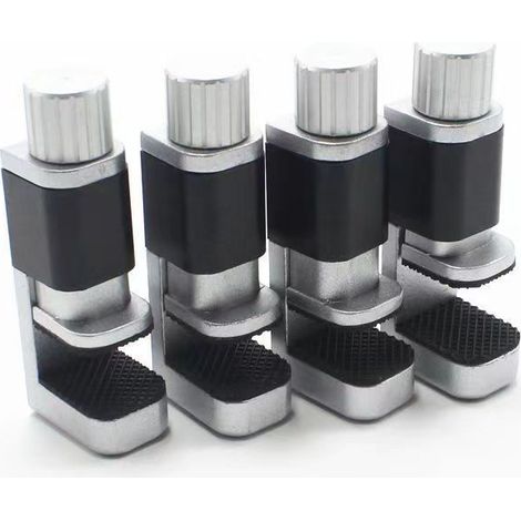 Lot de 4 pinces de fixation réglables en métal pour écran LCD - Outil de réparation pour smartphone, ordinateur, ordinateur portable