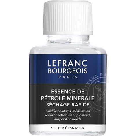 Essence de pétrole - Colart - 75 ml - Diluant pour médiums et vernis - Flacon pratique - Haute qualité