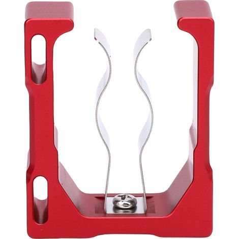 Support magnétique pour chariot de golf, 3 modes de fixation, antidérapant et multifonctionnel, pour chaises de plage et cannes à pêche (rouge). (1/5)
