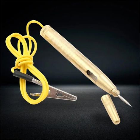 Stylo testeur électrique portable, lampe longue durée, bonne résistance à la traction, testeur de relais de circuit automobile 6 V/12 V/24 V, accessoires automobiles-AquaForge