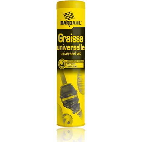 Bardahl – Graisse universelle au lithium 400g – Lubrification optimale – Résiste à l'eau, chaleur et oxydation – Anti-usure, extrême pression, anti-corrosion (1/4)