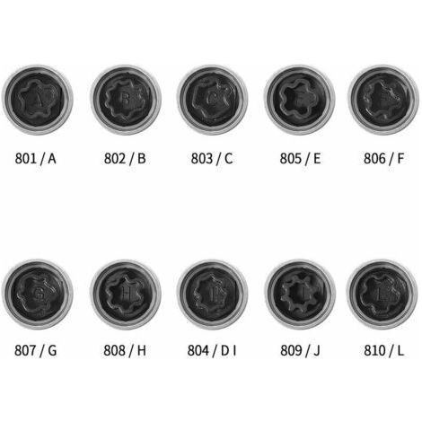 Manchon, Audi 806 / F 17 mm manchon de vis antivol (1/4)