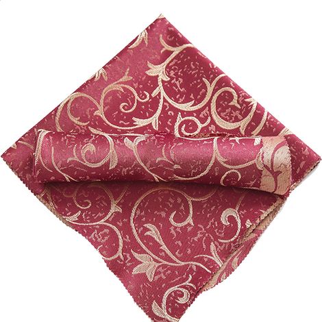 Serviette De Table - Polyester - 48 X 48 Cm - Réutilisable Lavable - Pour Mariage Cocktail Fête - Lot De 12 (1/5)