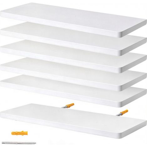 Levede Floating Shelves Heavy Duty 6 Pack Wall Storage Shelf for Living Room (1/5)