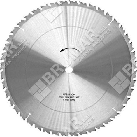 Lama circolare diametro 550 mm per banchi sega COMPATIBILE - 005382